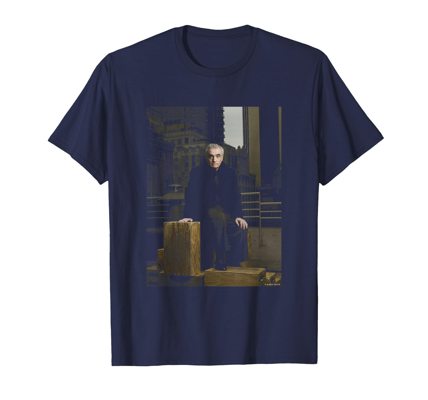 Taxi Driver Director Martin Scorsese by Michael Grecco T-Shirt