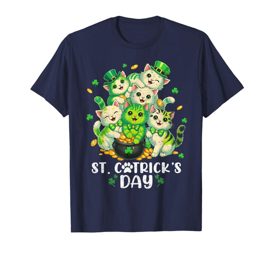 St. Catrick's Day Patricks Funny Saint Pattys Girl Women Kid T-Shirt