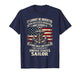 Own Forever The Title U.S Sailor Military Veteran Flag USA T-Shirt