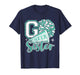 GO Cheer Sister Sport Cheerleader Cheerleading Teal Blue T-Shirt