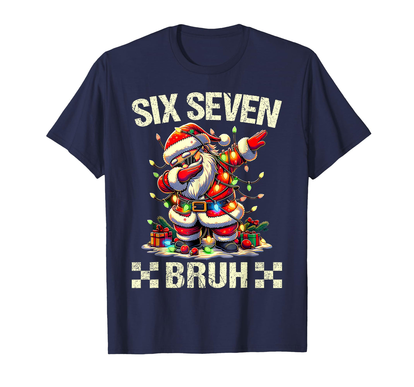 67 Six Seven Burh Funny Christmas 6 7 Meme Men Women Kids T-Shirt