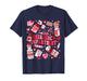Retro Emergency Department ED ER Nurse Valentines Day Women T-Shirt