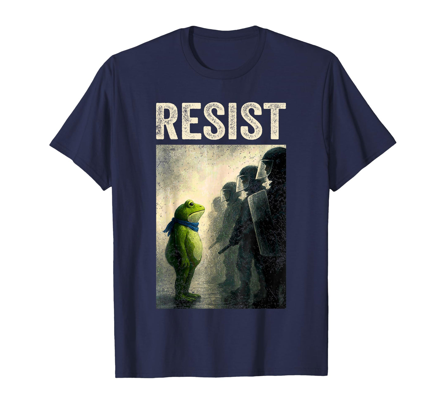 Resist Frog Portland Frog Protest T-Shirt