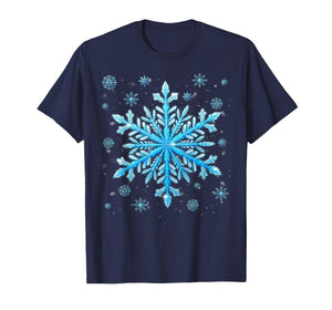 Snowflake Costume Winter Christmas Family Matching Xmas Kids T-Shirt