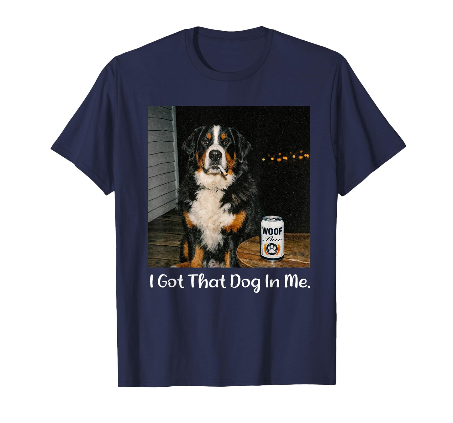 I Got That Dog in Me Funny Bernese Mountain Dog Meme Tee T-Shirt