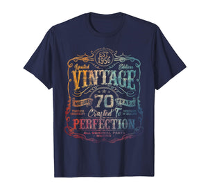 Vintage 1956 Limited Edition Shirt 70 Year Old 70th Birthday T-Shirt