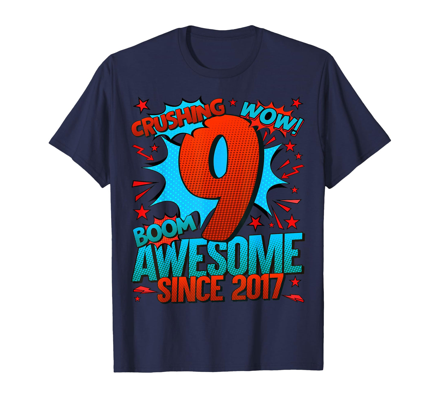 9 Year Old Gifts for Boys 9th Birthday Boy 9 Year Old Boy T-Shirt