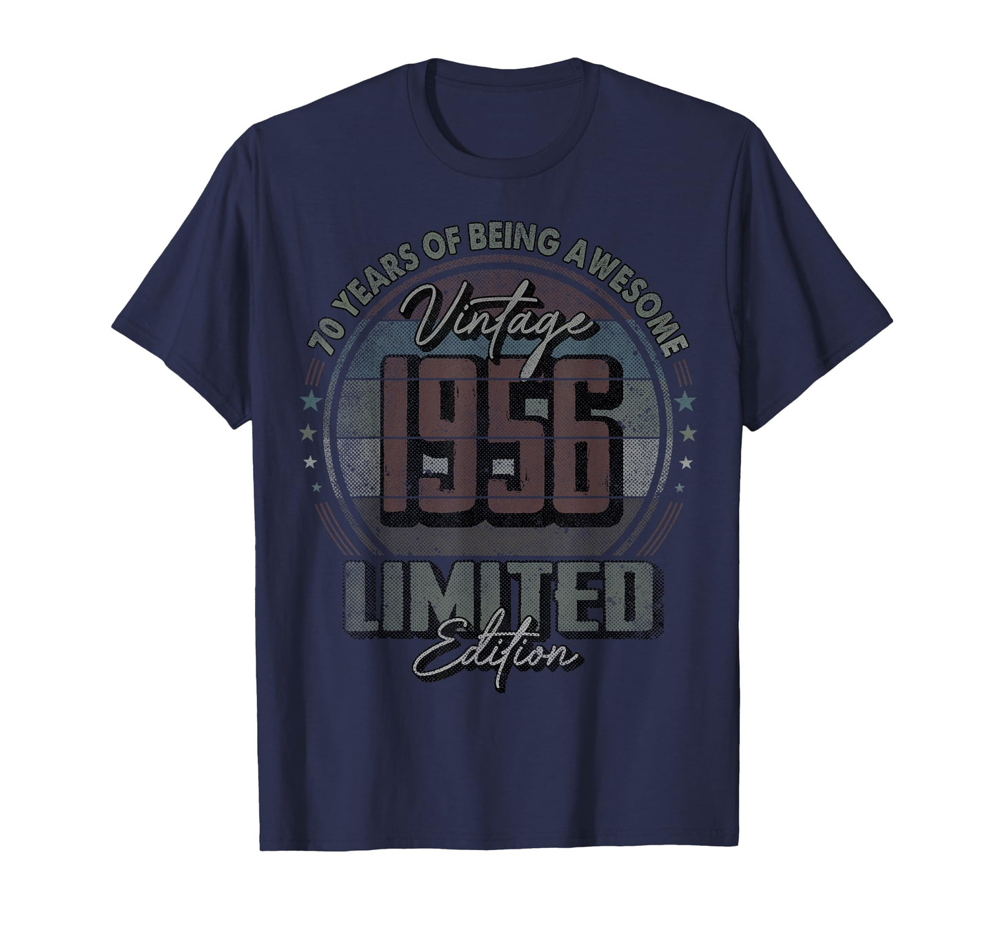 Vintage 1956 Limited Edition Shirt 70 Year Old 70th Birthday T-Shirt