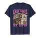 Greetings 67 Funny Cat Meme Funny Six Seven Meme T-Shirt