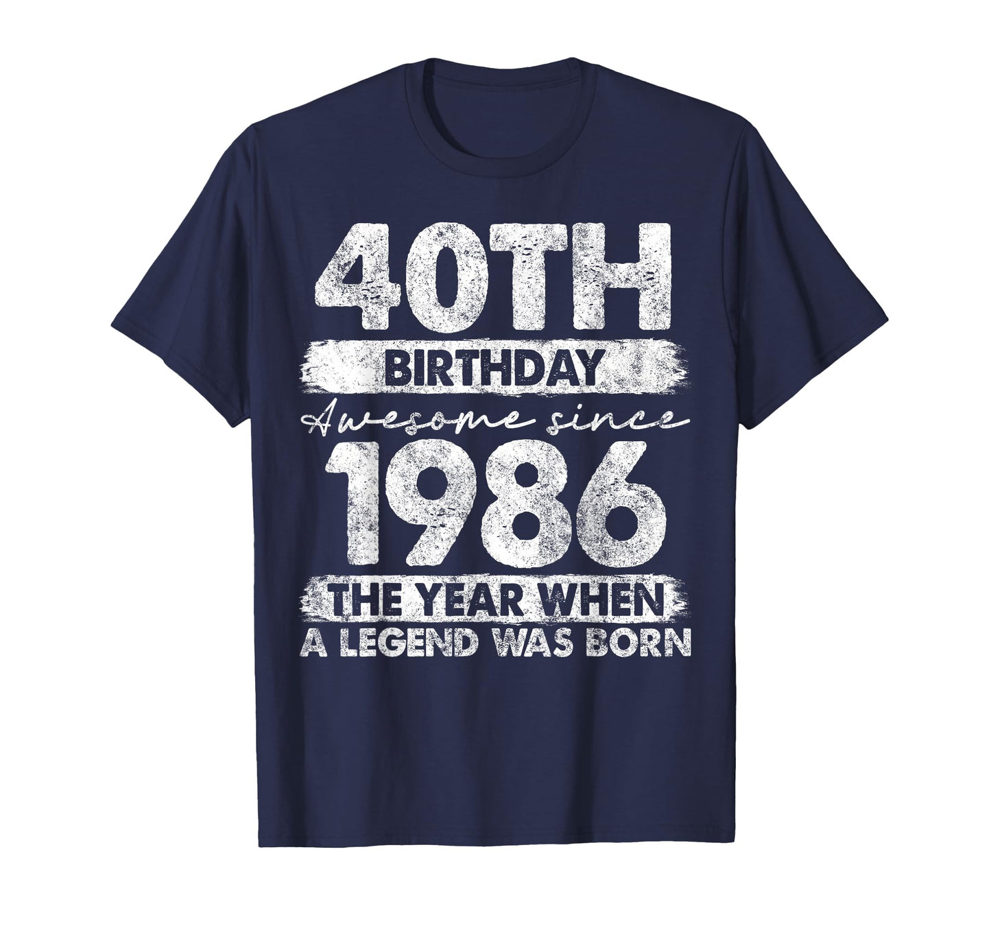 40 Year Old Gifts Vintage 1986 Limited Edition 40th Birthday T-Shirt