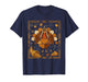 Funny Math Turkey Teacher Thanksgiving Geometric Pi Equation T-Shirt