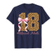 18th Birthday Girl Pink Coquette Bow Leopard 18 Year Old T-Shirt