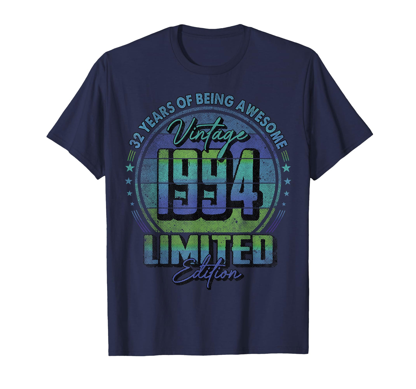 Vintage 1994 Limited Edition Shirt 32 Year Old 32nd Birthday T-Shirt