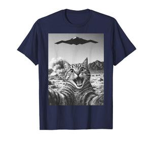 Cat Selfie Funny Operation Epic Fury Cat Meme T-Shirt
