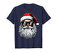 Santa Face Retro Sunglasses Christmas Shirts for Mens Boys T-Shirt
