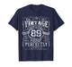 Vintage 1937 Limited Edition Shirt 89 Year Old 89th Birthday T-Shirt