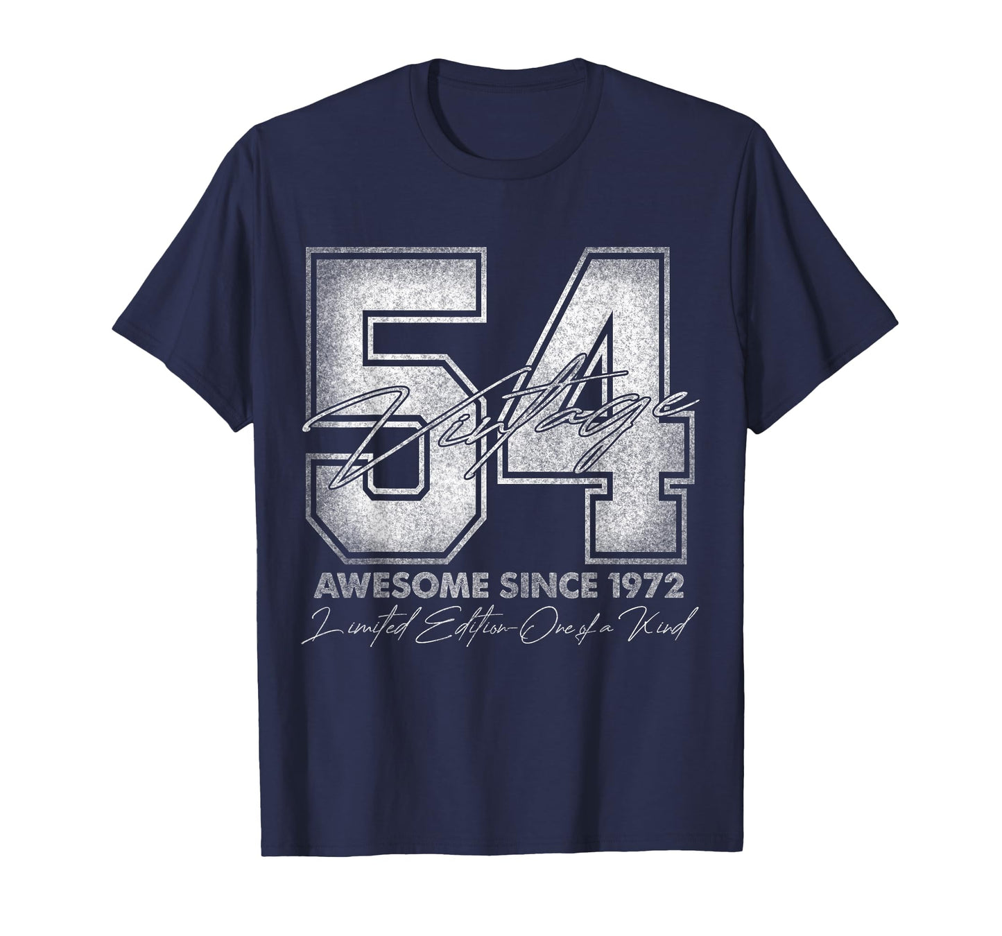 54 Year Old Gifts Vintage 1972 Limited Edition 54th Birthday T-Shirt