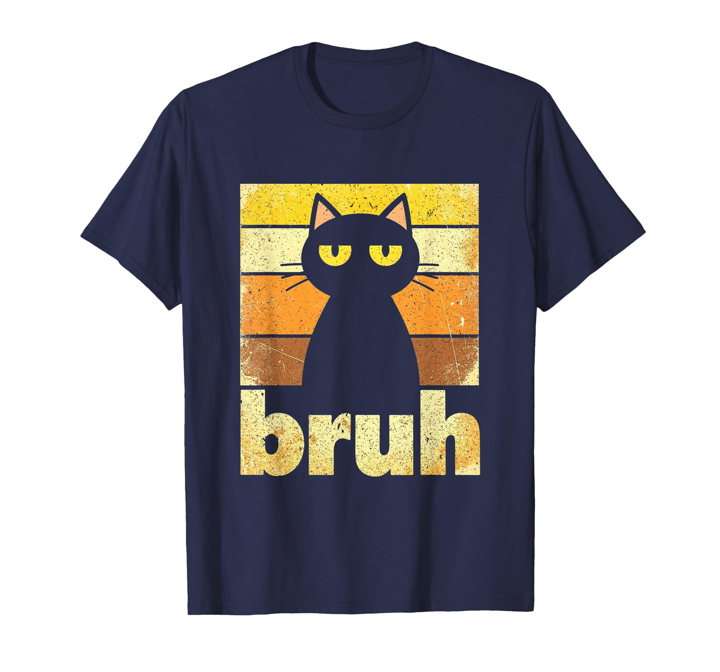 Funny Cat Bruh for Teens Boys Girls Men Women Meme Graphic T-Shirt