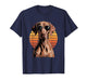 Cool Retro Vizsla Dog Mom Dad Vintage Pet Lovers T-Shirt
