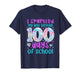 I Sparkled My Way Through 100 Days of School Funny Print T-Shirt