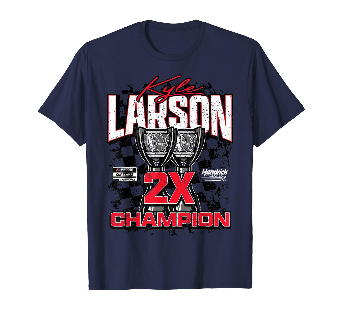 NASCAR - Kyle Larson - 2X Champion T-Shirt