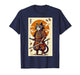 Samurai Cat Warrior Art Cat Samurai Japanese Aesthetic T-Shirt