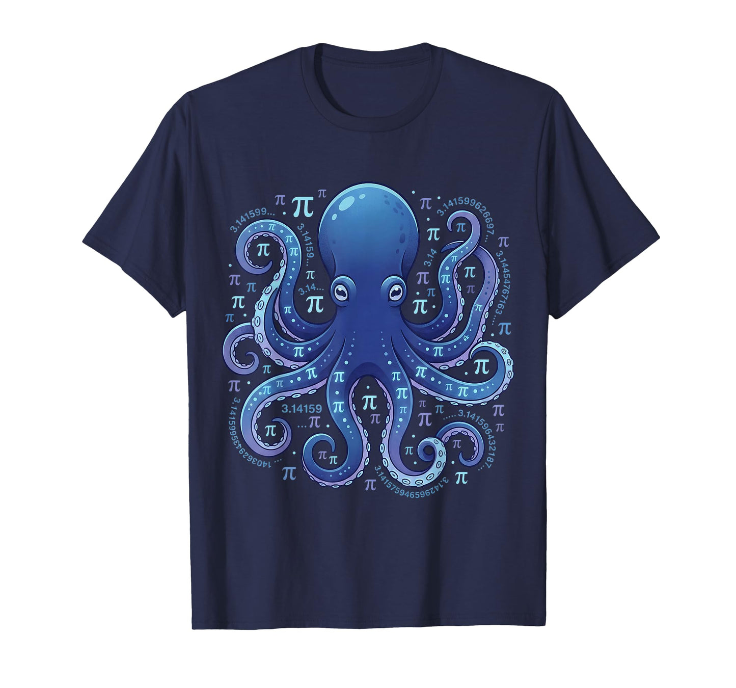 Funny Pi Day Shirt Octo Pi Math Teacher T-Shirt