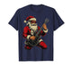 Santa Claus Guitar Player Have A Rock & Roll Christmas Tee T-Shirt