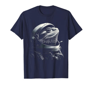 Bearded Dragon Astronaut Funny Space Lover T-Shirt