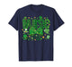 Irish Nurse St Patricks Day Stethoscope ER ICU NICU RN Nurse T-Shirt