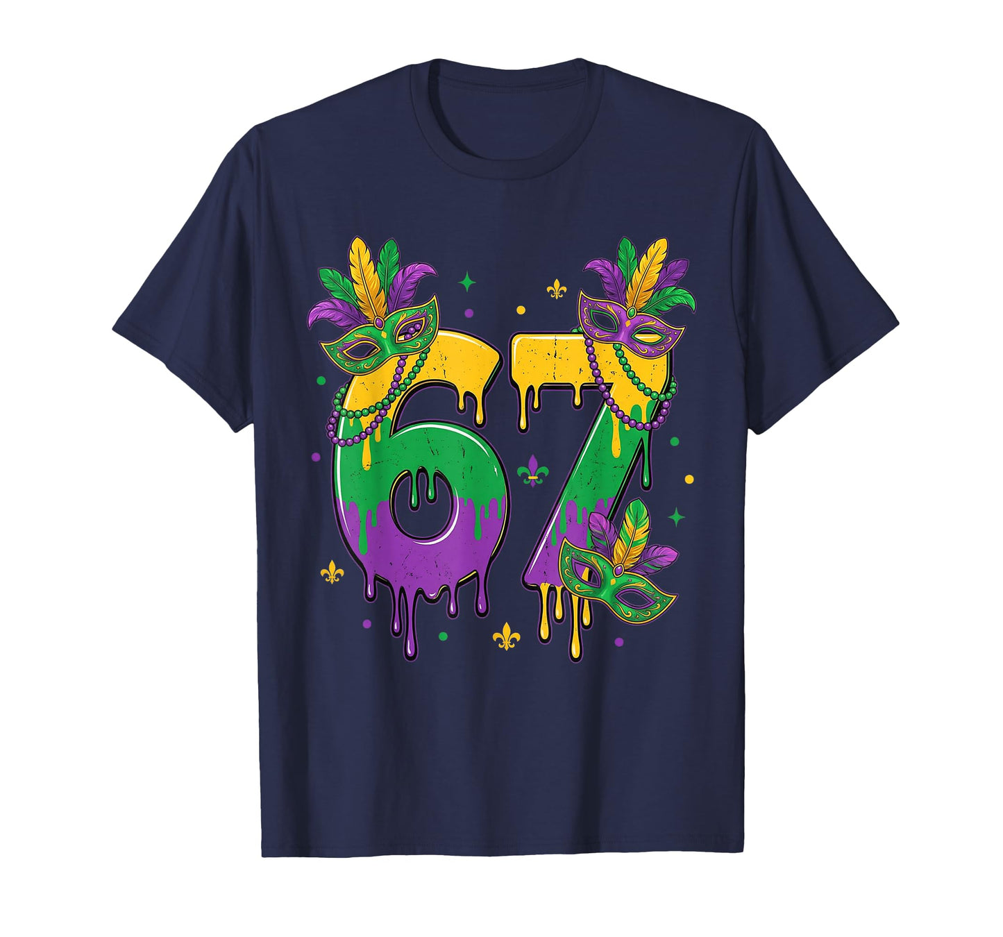67 Mardi Gras Boys Kid Youth Teens New Orleans Carnival 6-7 T-Shirt