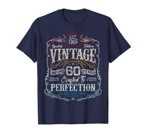 Vintage 1966 Limited Edition Shirt 60 Year Old 60th Birthday T-Shirt