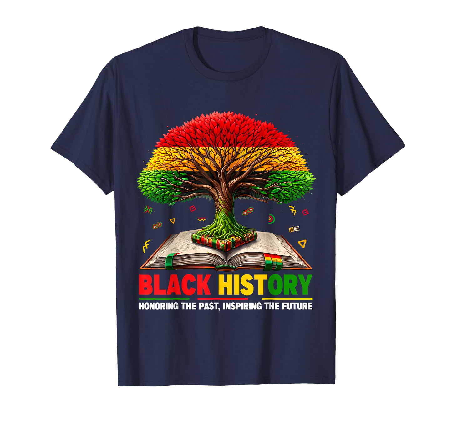 Black History Inspiring The Future African Men Women T-Shirt