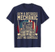 Funny Retired Car Mechanic Tool Retirement Dad Grandpa Men T-Shirt