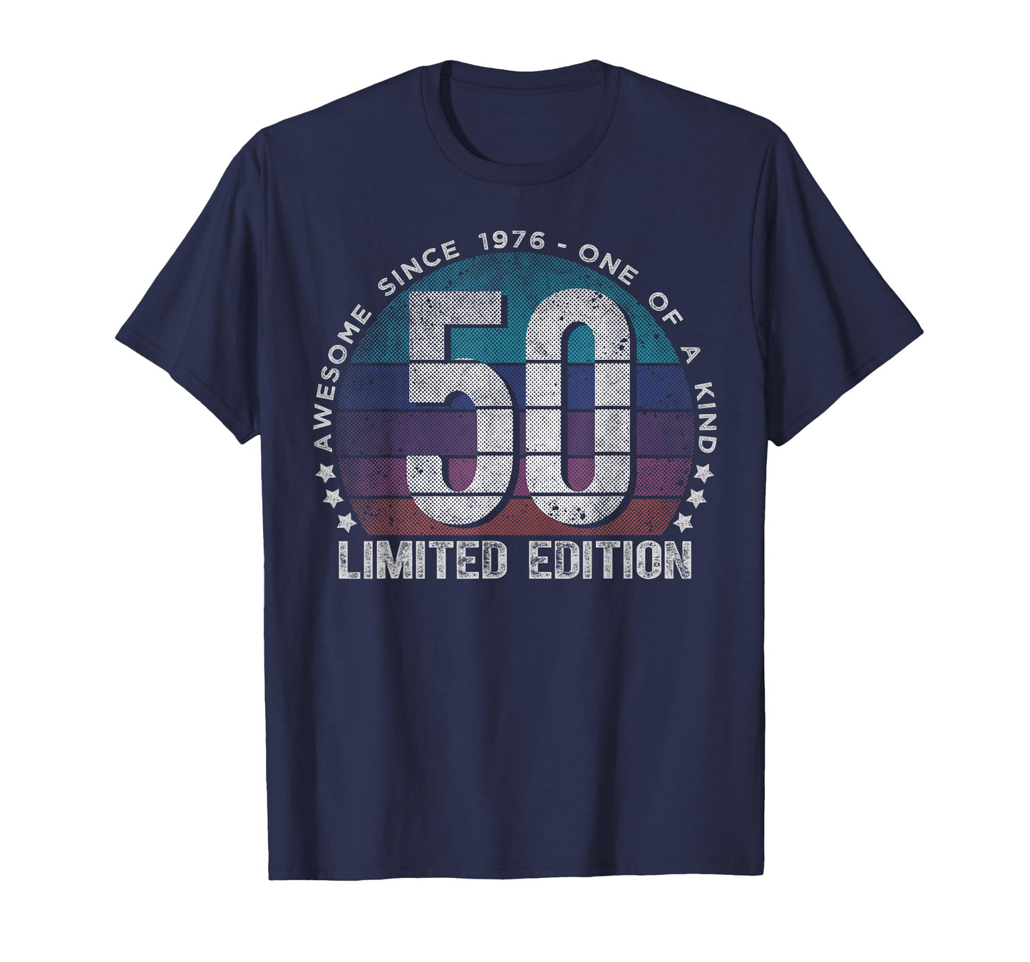 50 Year Old Gifts Vintage 1976 Limited Edition 50th Birthday T-Shirt
