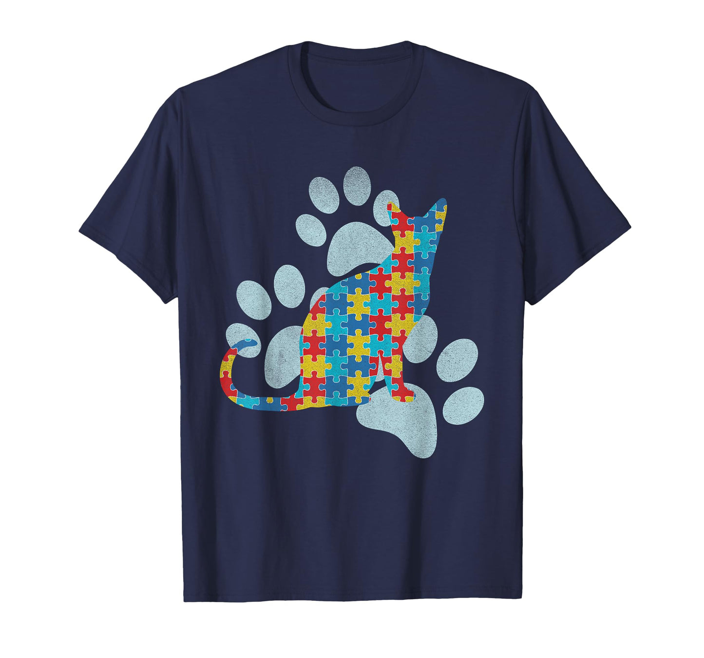 Cat Puzzle Cat Art T-Shirt