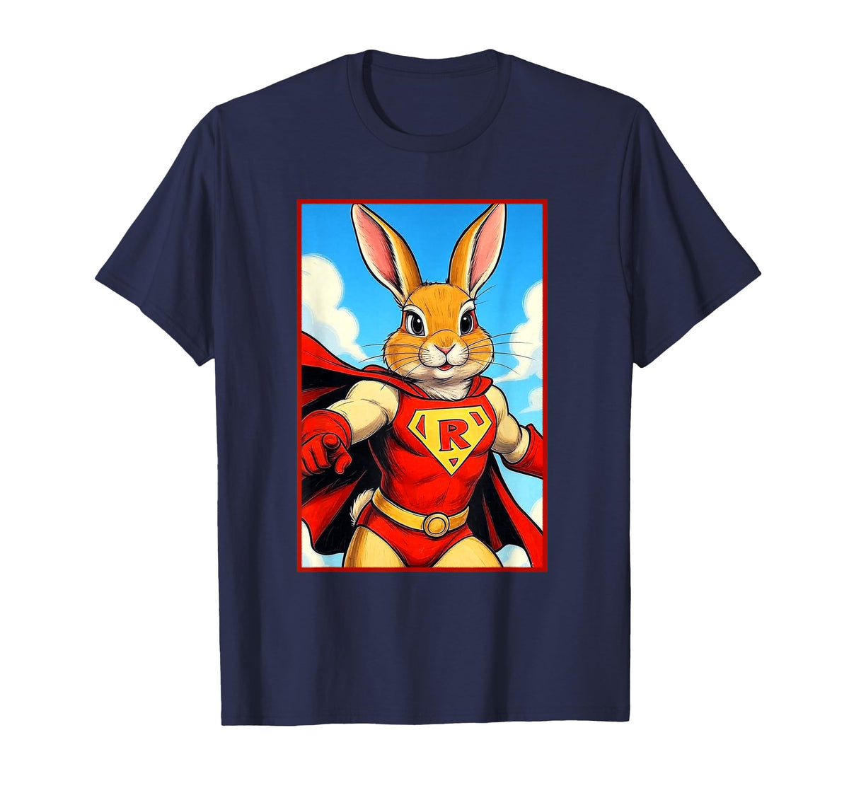 Superhero Rabbit T-Shirt