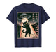 Anime Shirt Cat UFO Alien Funny Japanese Kawaii Graphic T-Shirt