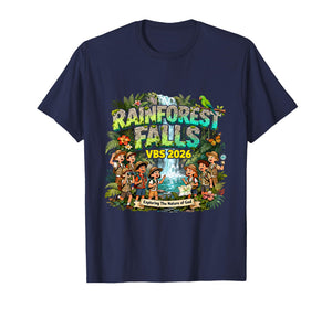 Rainforest Falls VBS 2026 Exploring The Nature of God T-Shirt