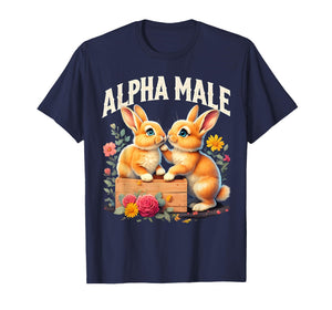 Funny Rabbit Alpha Cute Meme Male Men or Women T-Shirt