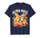 Funny Rabbit Alpha Cute Meme Male Men or Women T-Shirt