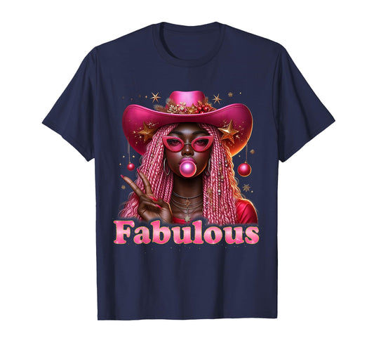 African American Melanin Afro Sleigh Queen Christmas T-Shirt