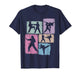 Karate Practitioner Collage Women Kids Sensei Youth Girl T-Shirt