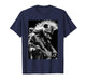 Hyena with Guitar Rocker Animal Punk Grunge Aesthetic T-Shirt