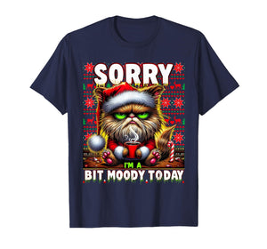 Funny Christmas Cat Lovers T-Shirt