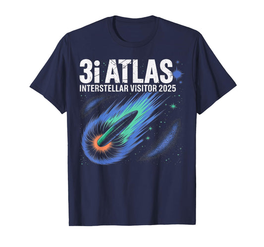 Interstellar Comet Space Astronomy 3i Atlas T-Shirt
