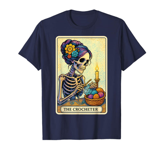 The Crocheter Tarot Card T-Shirt
