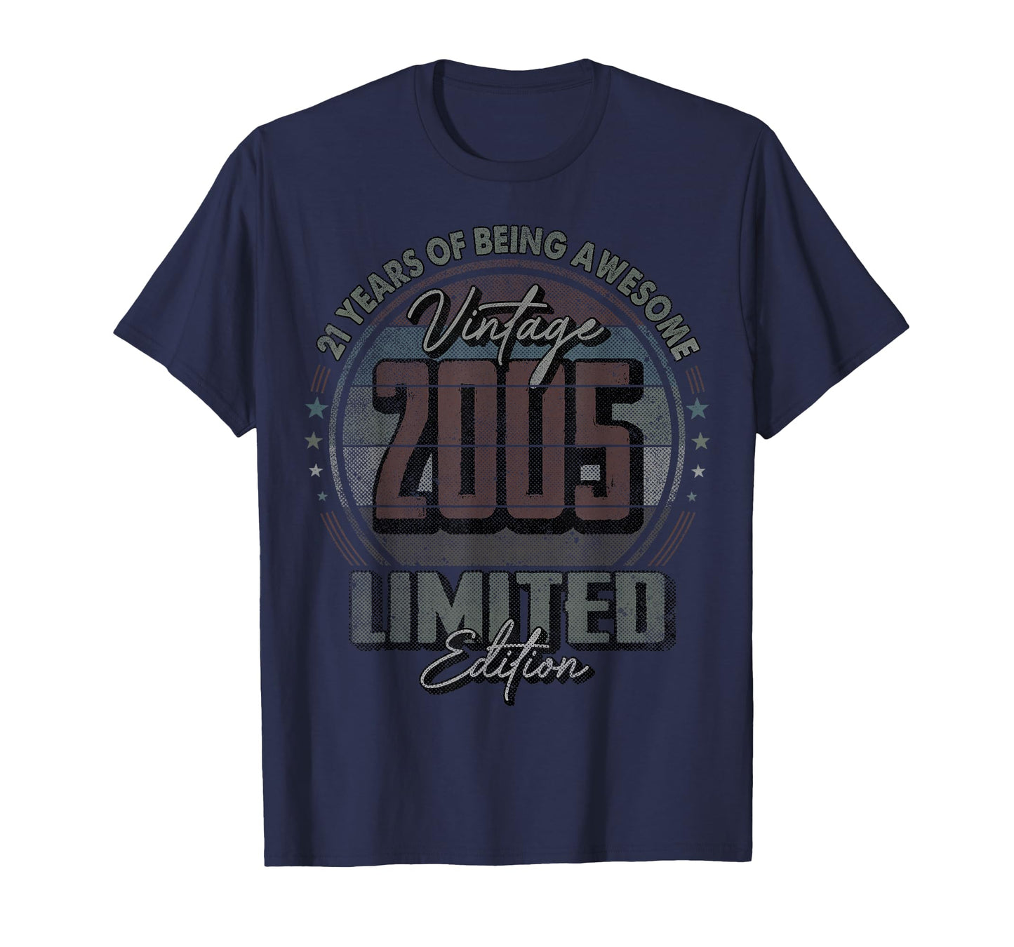 Vintage 2005 Limited Edition Shirt 21 Year Old 21st Birthday T-Shirt