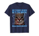 Funny Cat Humor Saying My Tummy Hurts Cat Meme Quote T-Shirt