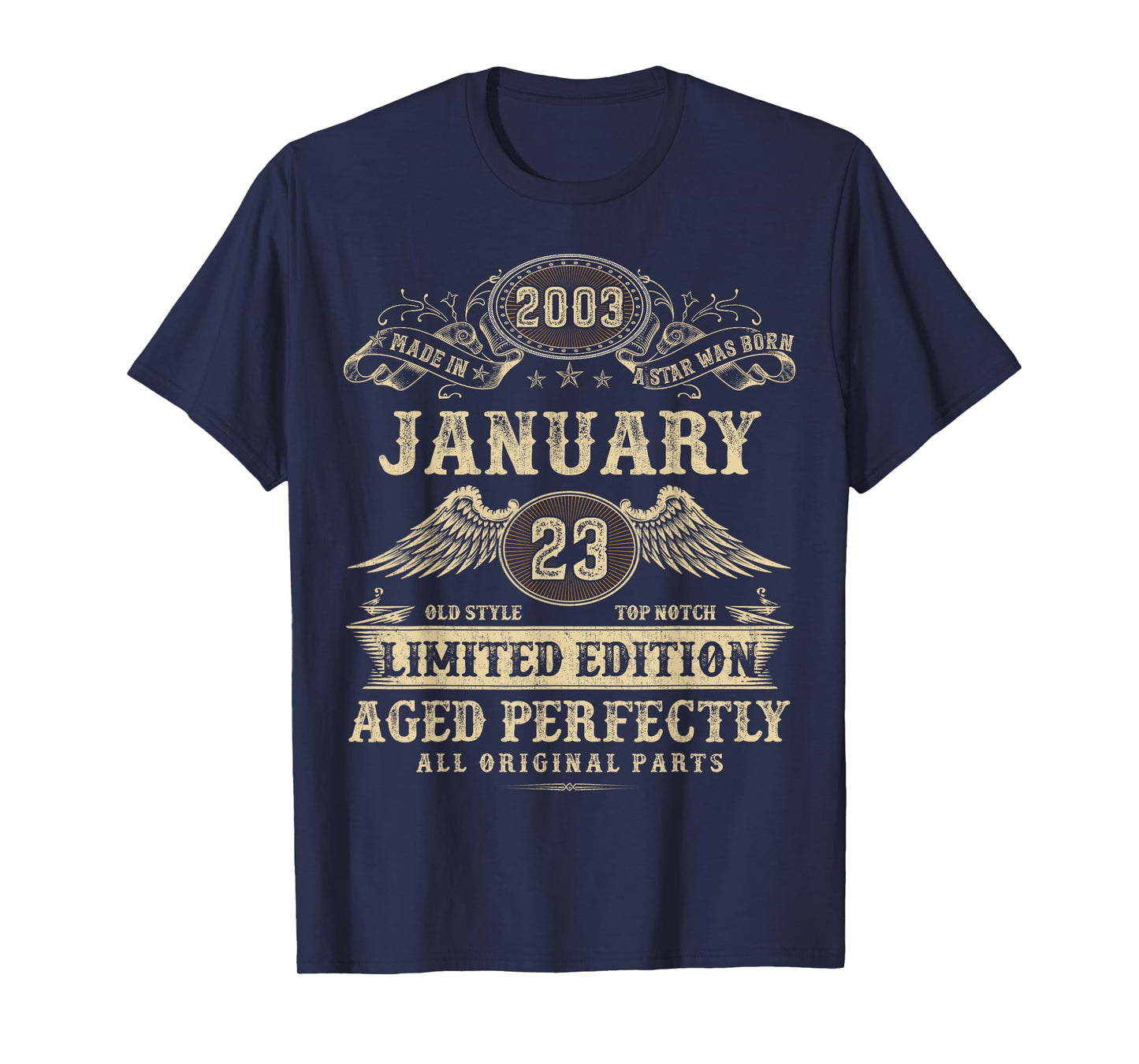 Legendary Man Born January 2003 23rd Birthday Gifts T-Shirt